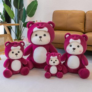 Cute Teddy Bear Plush Toys Cartoon Animals Soft Stuffed Dolls