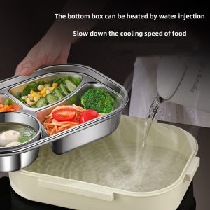 Insulated Bento Lunch Box Microwae Heating Food Container