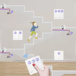 Wireless Smart Light Switch RF433MHz Remote Control